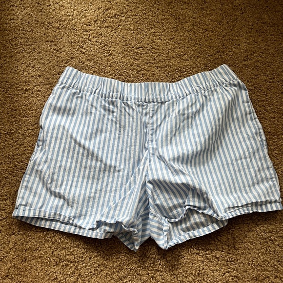 Blue and white shorts - Picture 1 of 6